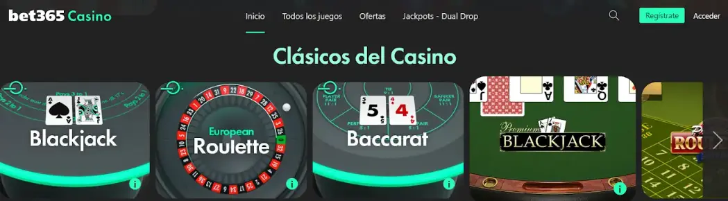 baccarat jugar bet365