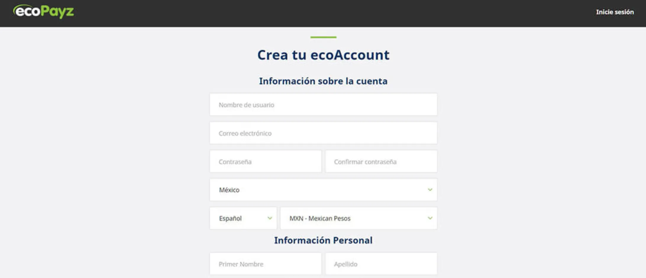 EcoPayz cuenta casinos online