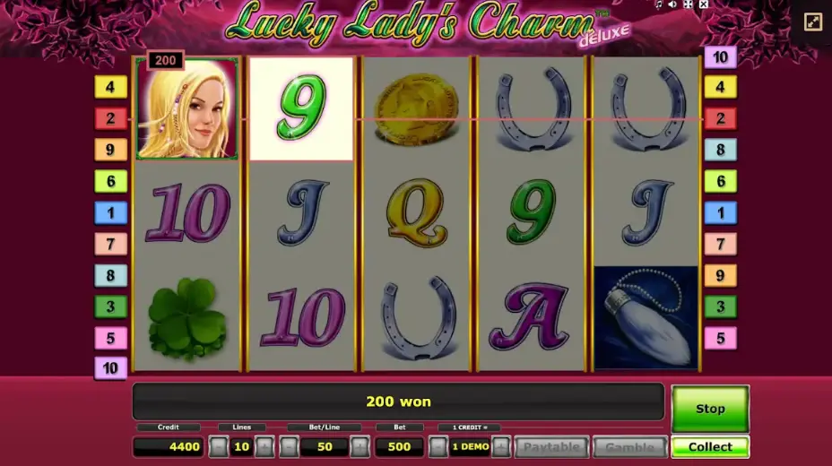 Lucky Lady’s Charm Deluxe