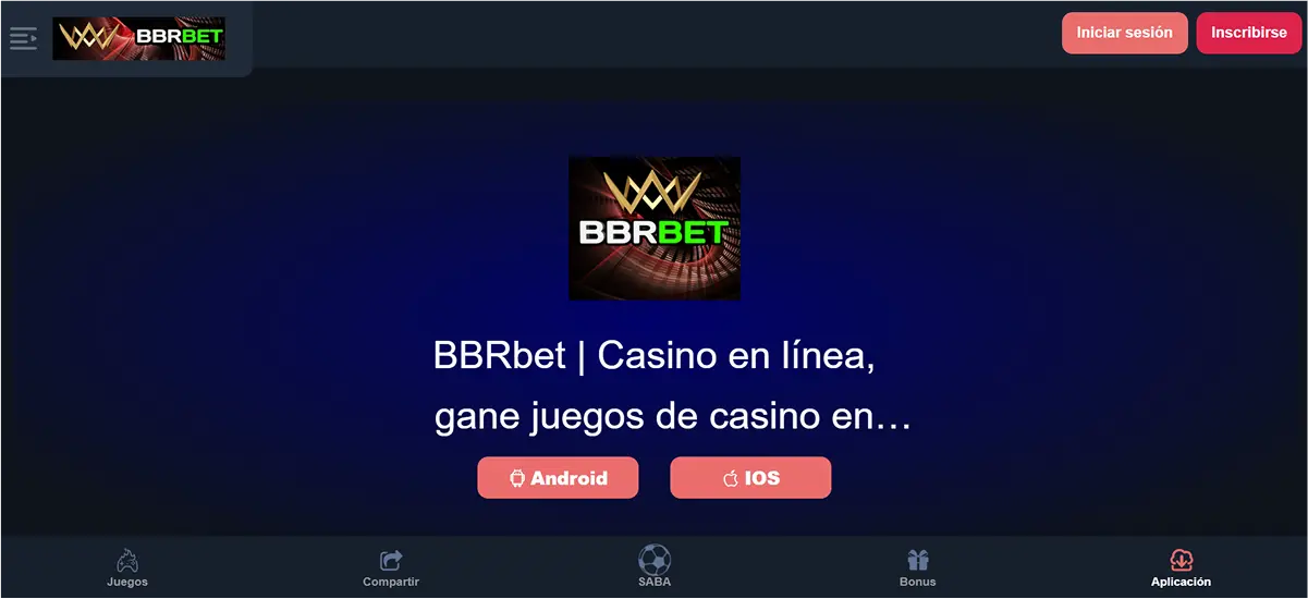 BBRBet casino en México: aplicación y versión móvil BBRBet casino: aplicación y versión móvil